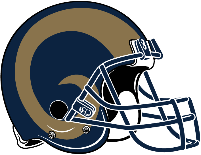 Los Angeles Rams 2016 Helmet Logo iron on paper